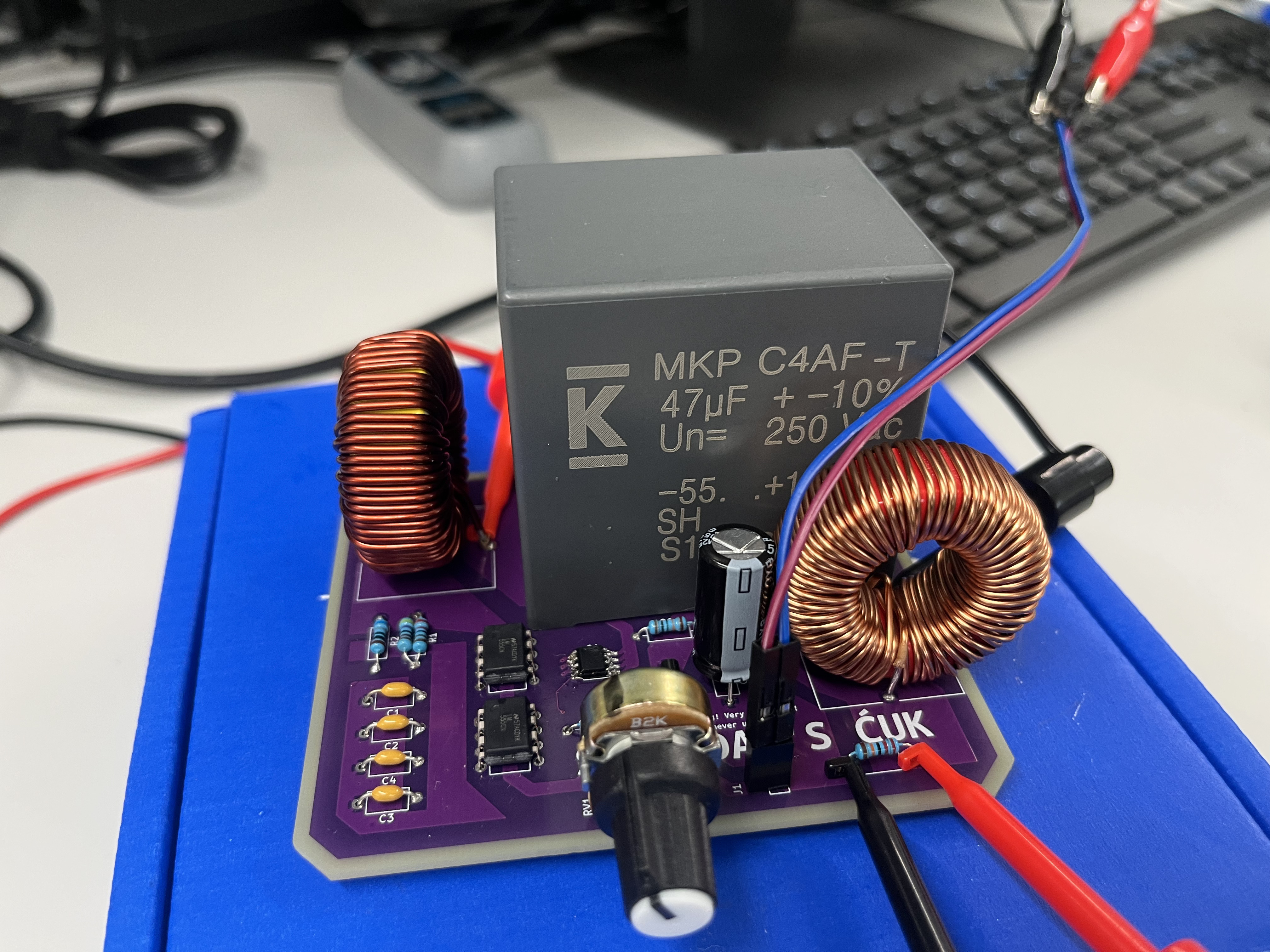 fully assembled DC-DC Cuk Converter